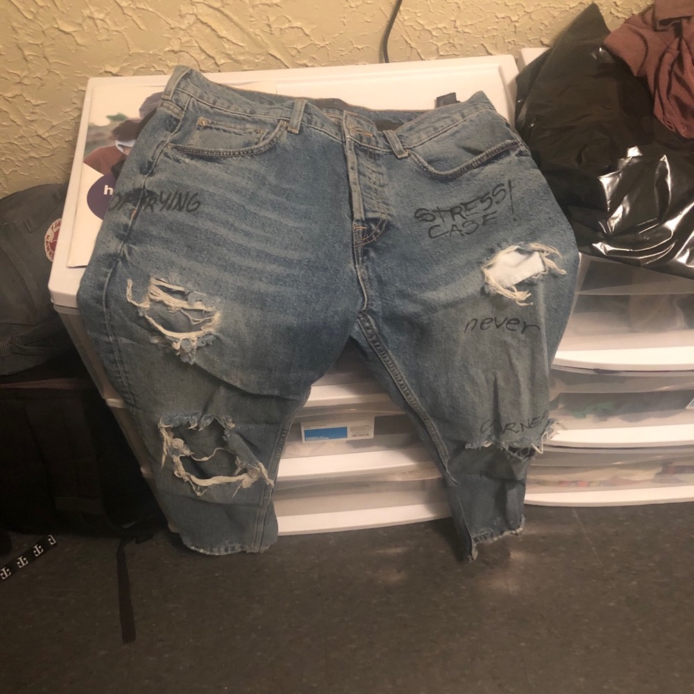 Destroyed Denim